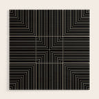 Angular Lines IX Wood Wall Art Gallery Image 1