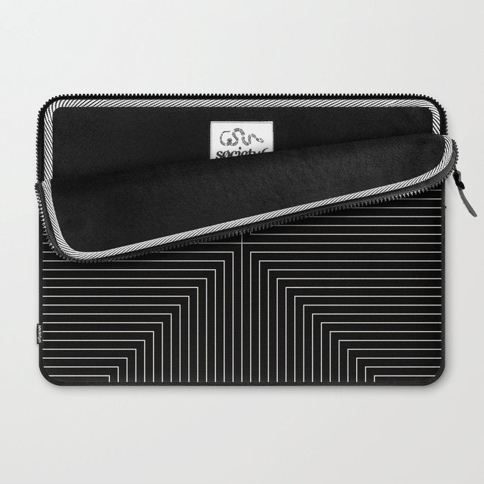 Angular Lines IX Laptop Sleeve Gallery Image 2