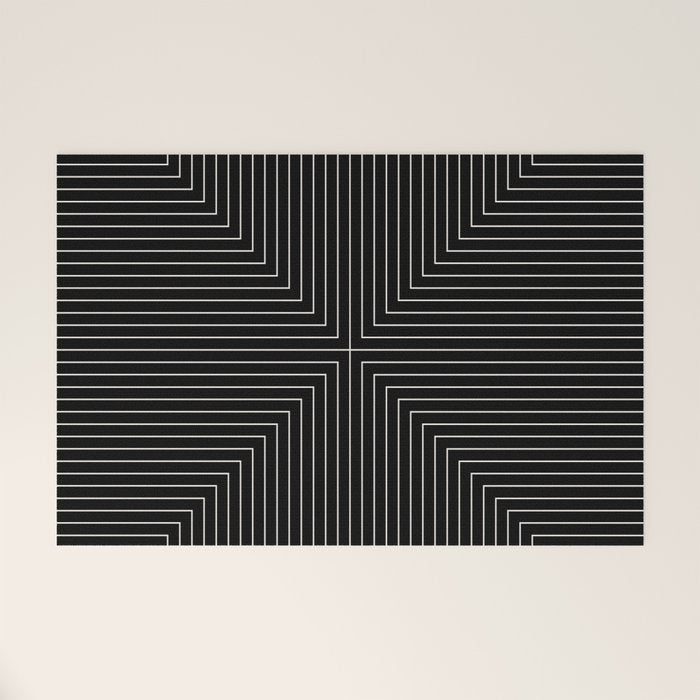 Angular Lines IX Welcome Mat Gallery Image 1