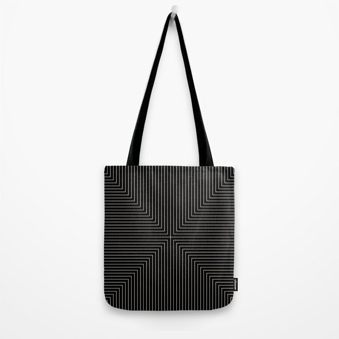 Angular Lines IX Tote Bag Gallery Image 2
