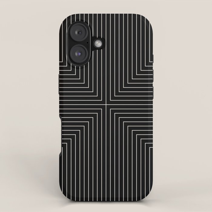 Angular Lines IX iPhone Case Gallery Image 1