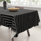 Angular Lines IX Tablecloth Gallery Image 3