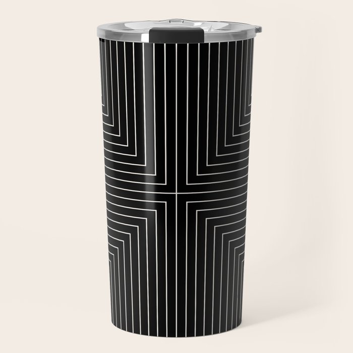 Angular Lines IX Travel Mug Gallery Image 1