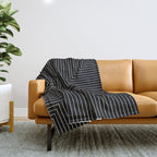 Angular Lines IX Throw Blanket Gallery Image 1