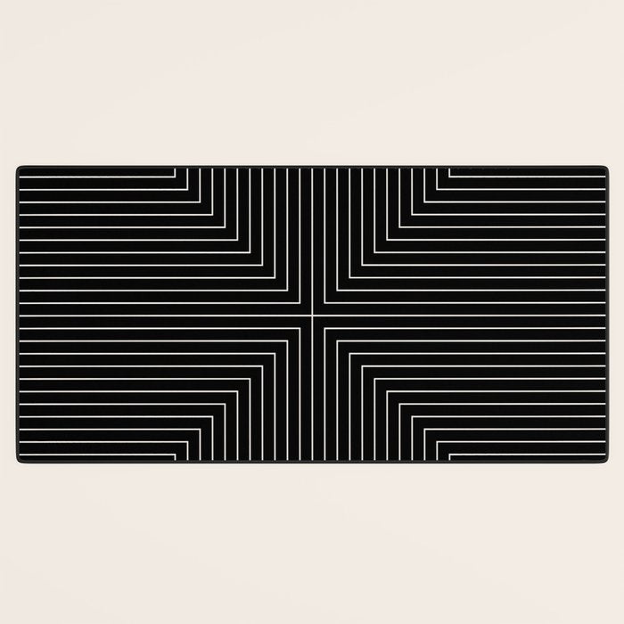 Angular Lines IX Desk Mat Gallery Image 3
