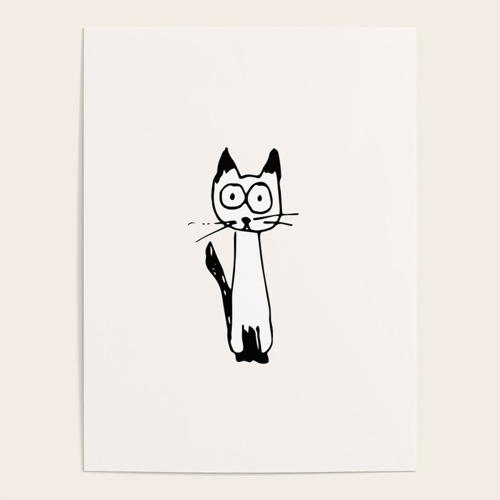 Hey it's a cat! Poster Gallery Image 4