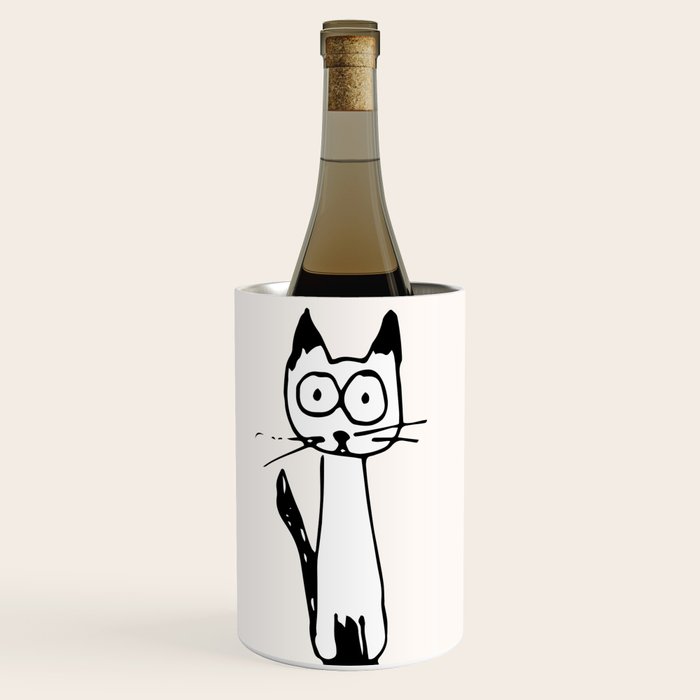 Hey it's a cat! Wine Chiller Gallery Image 1