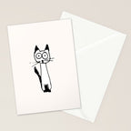 Hey it's a cat! Stationery Card Gallery Image 2