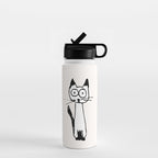 Hey it's a cat! Water Bottle Gallery Image 1