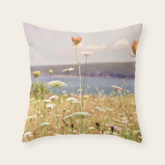 One Summer Afternoon in Nova Scotia Throw Pillow Gallery Image 6