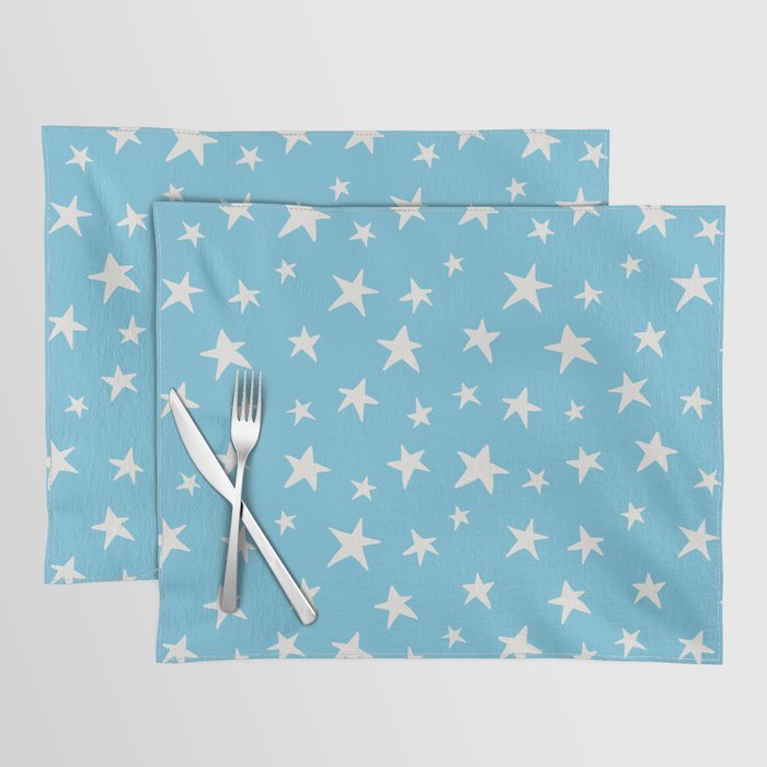 Stars Sky Blue Placemat Gallery Image 1