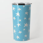 Stars Sky Blue Travel Mug Gallery Image 1