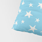 Stars Sky Blue Pillow Sham Gallery Image 4