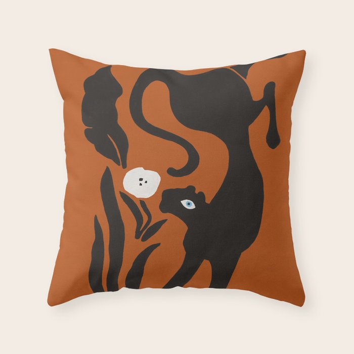 Panther Diem Throw Pillow Gallery Image 6