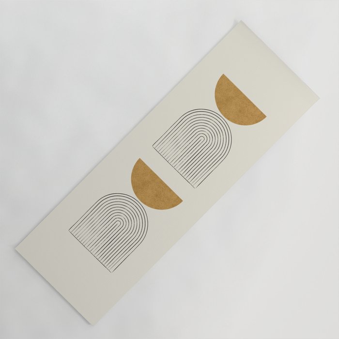 Arch Balance Gold Yoga Mat Gallery Image 1