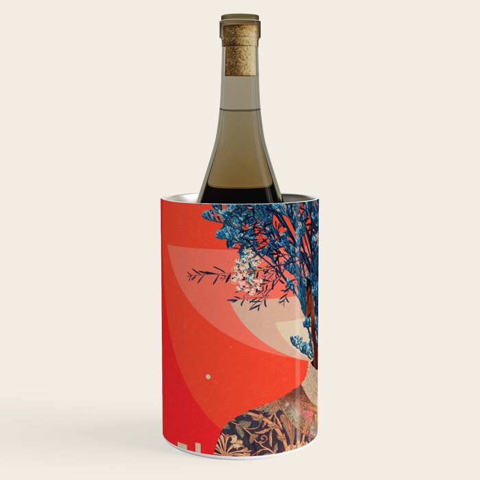 Her Veiled Smiles Wine Chiller Gallery Image 2
