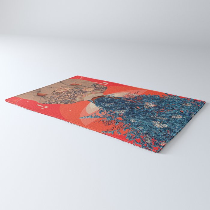 Her Veiled Smiles Rug Gallery Image 3