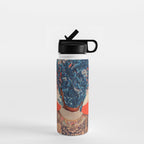 Her Veiled Smiles Water Bottle Gallery Image 1