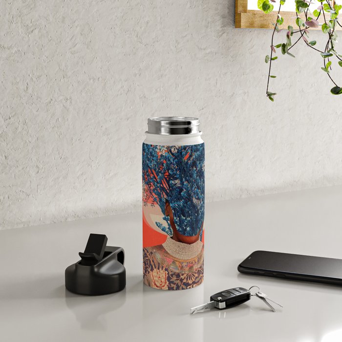 Her Veiled Smiles Water Bottle Gallery Image 4