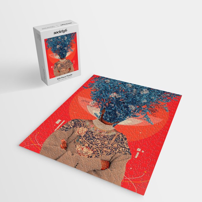 Her Veiled Smiles Jigsaw Puzzle Gallery Image 2