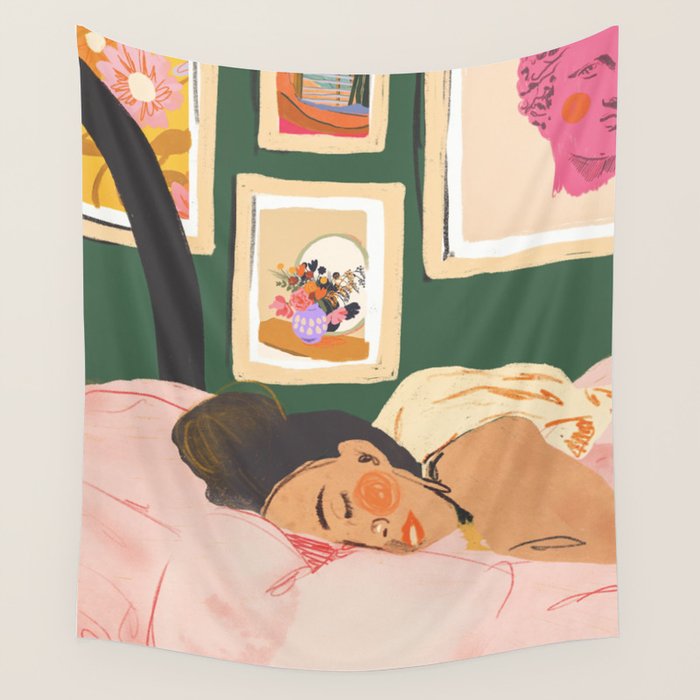 Sleep tight Wall Tapestry Gallery Image 1