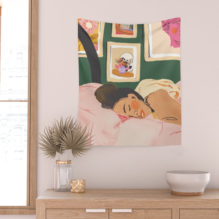 Sleep tight Wall Tapestry Gallery Image 2