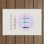 Angel Number 444 | Protection Outdoor Rug Gallery Image 1