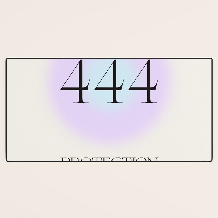 Angel Number 444 | Protection Desk Mat Gallery Image 3