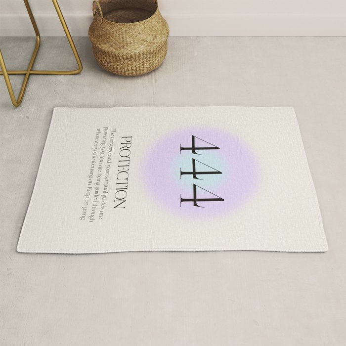 Angel Number 444 | Protection Rug Gallery Image 1