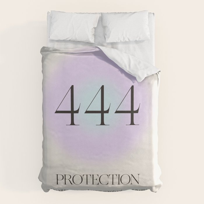 Angel Number 444 | Protection Duvet Cover Gallery Image 6