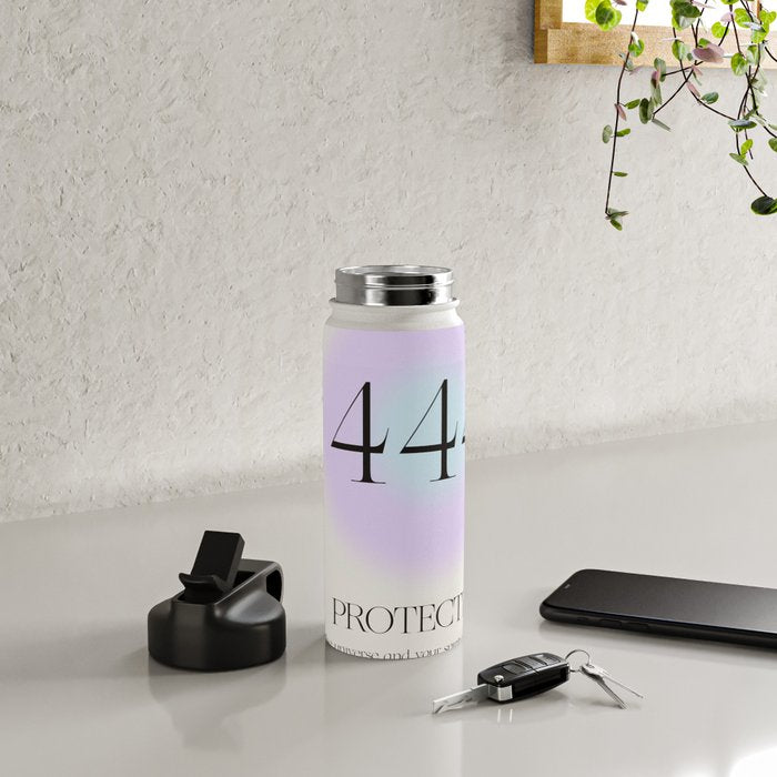 Angel Number 444 | Protection Water Bottle Gallery Image 4