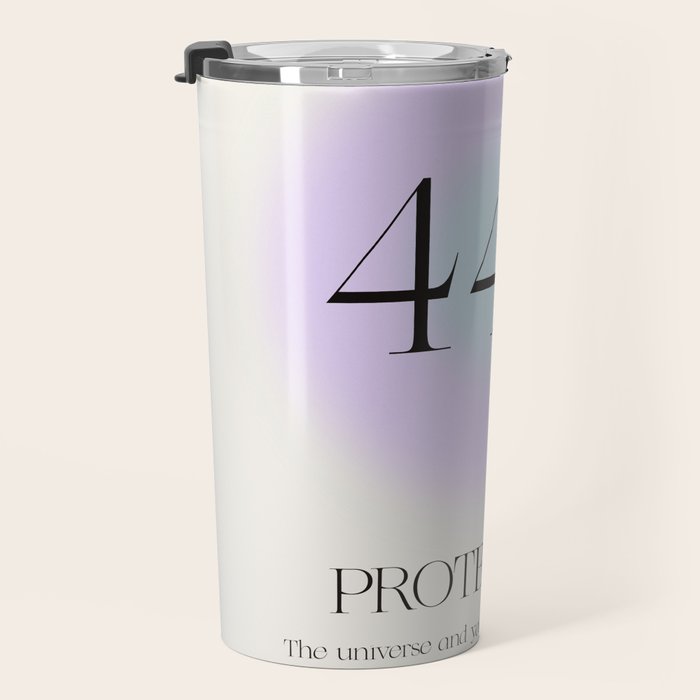 Angel Number 444 | Protection Travel Mug Gallery Image 3