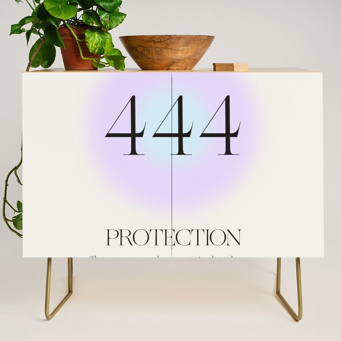 Angel Number 444 | Protection Credenza Gallery Image 1