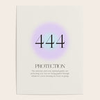 Angel Number 444 | Protection Poster Gallery Image 4