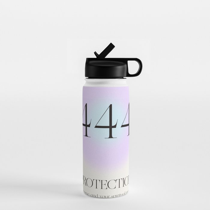 Angel Number 444 | Protection Water Bottle Gallery Image 1