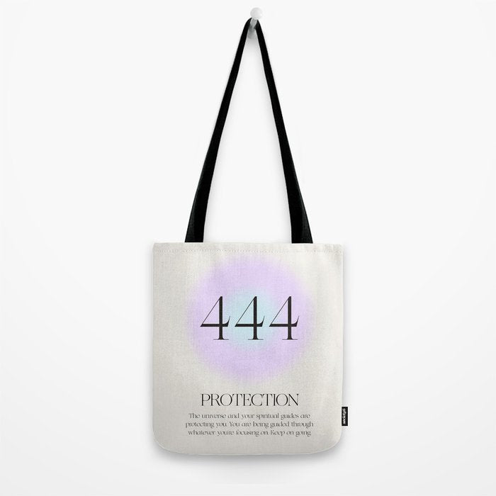 Angel Number 444 | Protection Tote Bag Gallery Image 2