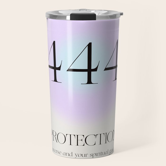 Angel Number 444 | Protection Travel Mug Gallery Image 1
