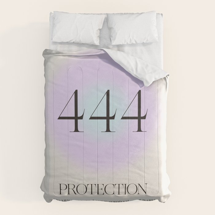 Angel Number 444 | Protection Comforter Gallery Image 6