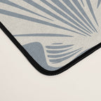coastal scallop seashells Desk Mat Gallery Image 4