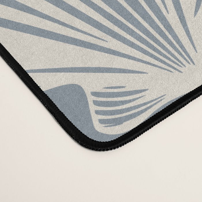 coastal scallop seashells Desk Mat Gallery Image 4