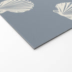 coastal scallop seashells Welcome Mat Gallery Image 2