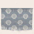 coastal scallop seashells Wall Hanging Gallery Image 1