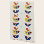 Mid Century Family Tree Wallpaper Gallery Image 2