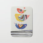 Mid Century Family Tree Bath Mat Gallery Image 1