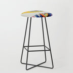 Mid Century Family Tree Stool Gallery Image 1