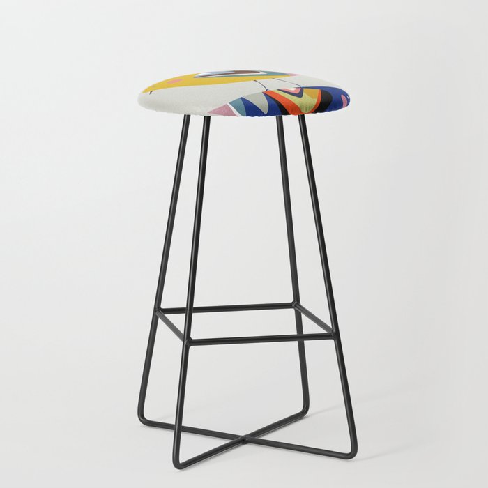 Mid Century Family Tree Stool Gallery Image 1