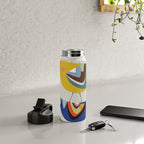Mid Century Family Tree Water Bottle Gallery Image 4