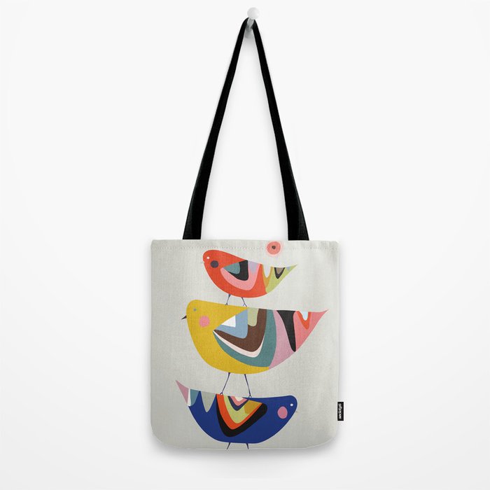 Mid Century Family Tree Tote Bag Gallery Image 2
