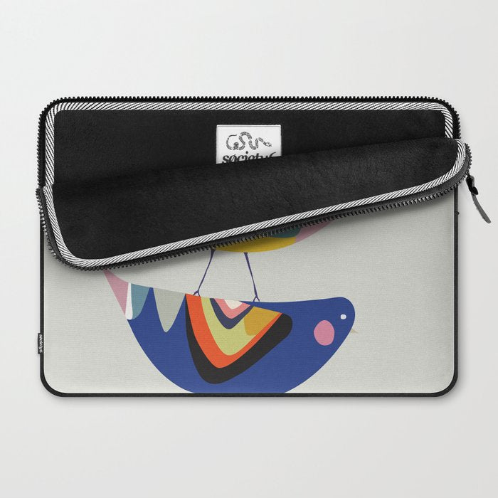 Mid Century Family Tree Laptop Sleeve Gallery Image 2