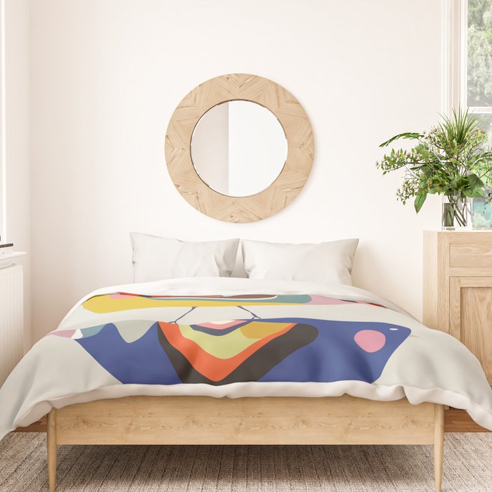 Mid Century Family Tree Duvet Cover Gallery Image 3